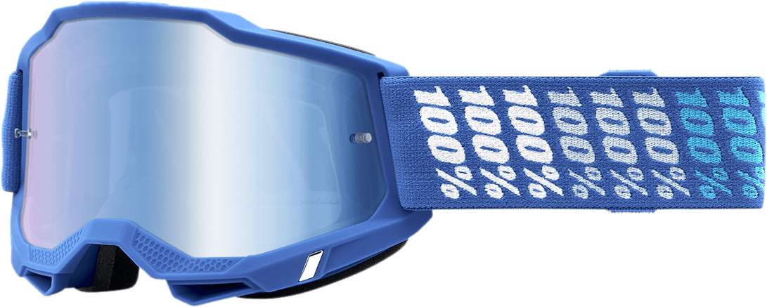 100% Accuri 2 Goggles - Yarger - Blue Mirror 50014 - 00014 - Moto - House MX