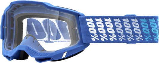 100% Accuri 2 Goggles - Yarger - Clear - Part Number 50013 - 00014 - Moto - House MX