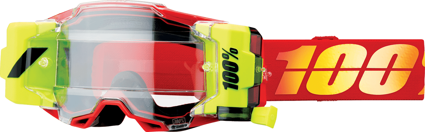 100% Armega Forecast Goggles - Nuketown - Clear 50006 - 00004 - Moto - House MX