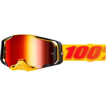 100% Armega Goggle - Tetsu - Red Mirror Lens (50005 - 00042) Motocross / MTB - Moto - House MX