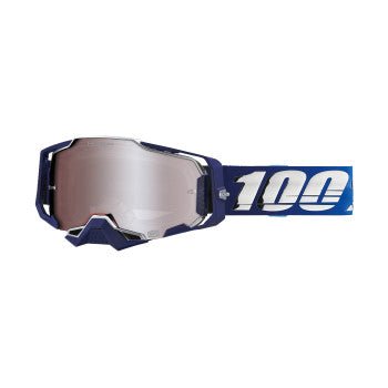 100% Armega Goggles - 50003 - 00006 - Novel - HiPER Silver Mirror Lens - Moto - House MX