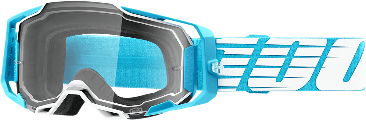 100% Armega Goggles - Oversized Sky - Clear 50004 - 00010 - Moto - House MX