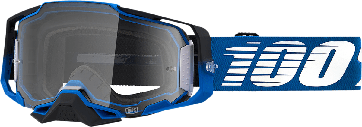 100% Armega Goggles - Rockchuck - Clear 50004 - 00011 - Moto - House MX