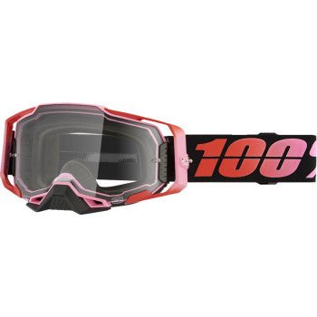 100% Armega Motocross Goggles - 50004 - 00022 - Guerlin - Clear - Moto - House MX