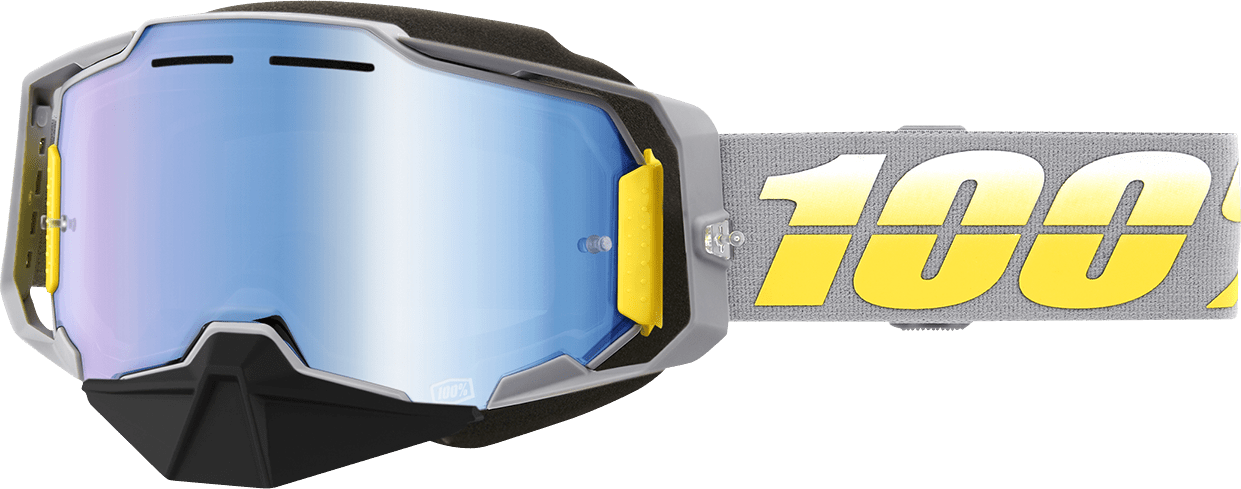 100% Armega Snow Goggles - Complex - Blue Mirror 50008 - 00005 - Moto - House MX