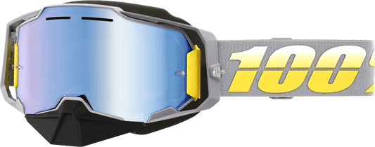 100% Armega Snow Goggles - Complex - Blue Mirror 50008 - 00005 - Moto - House MX