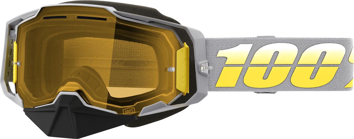 100% Armega Snow Goggles - Complex - Yellow 50007 - 00005 - Moto - House MX
