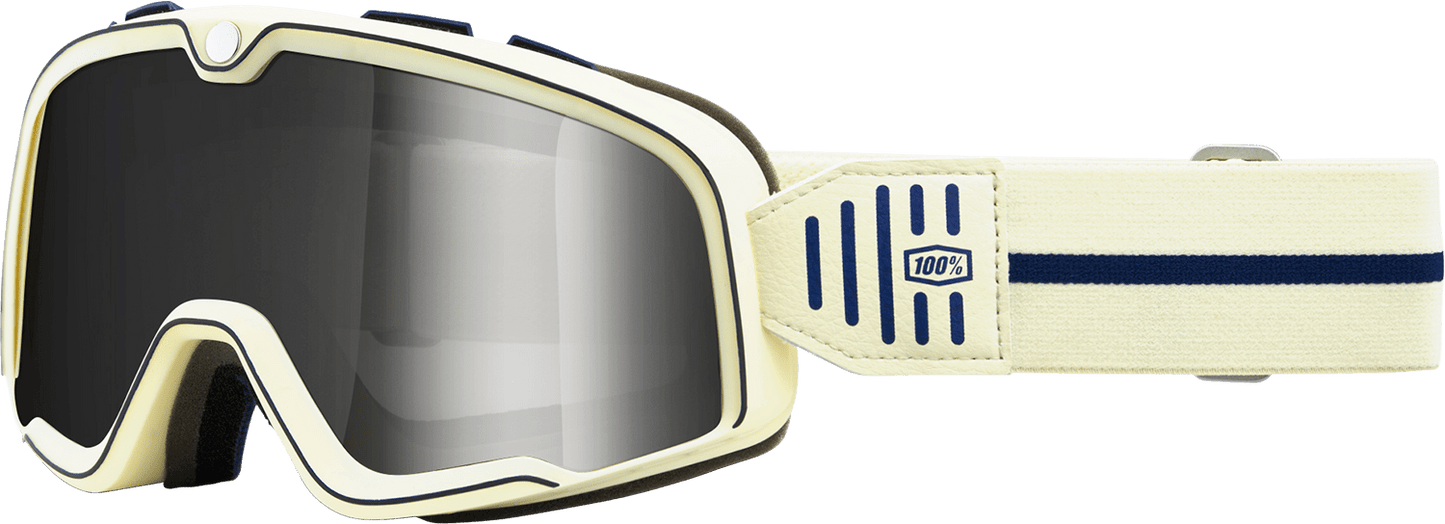 100% Barstow Goggles - Arno - Silver Flash Mirror 50000 - 00010 - Moto - House MX