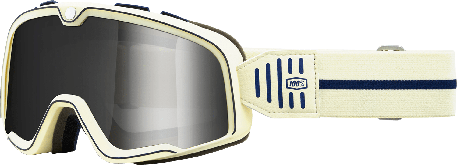 100% Barstow Goggles - Arno - Silver Flash Mirror 50000 - 00010 - Moto - House MX