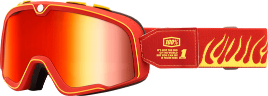 100% Barstow Goggles - Death Spray - Red Mirror - Part 50000 - 00011 - Moto - House MX