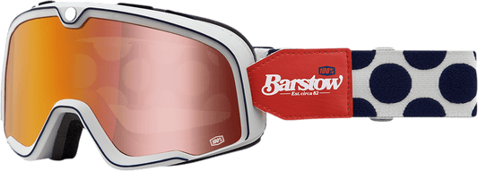 100% Barstow Goggles - Hayworth - Flash Red (Part 50000 - 00004) - Moto - House MX