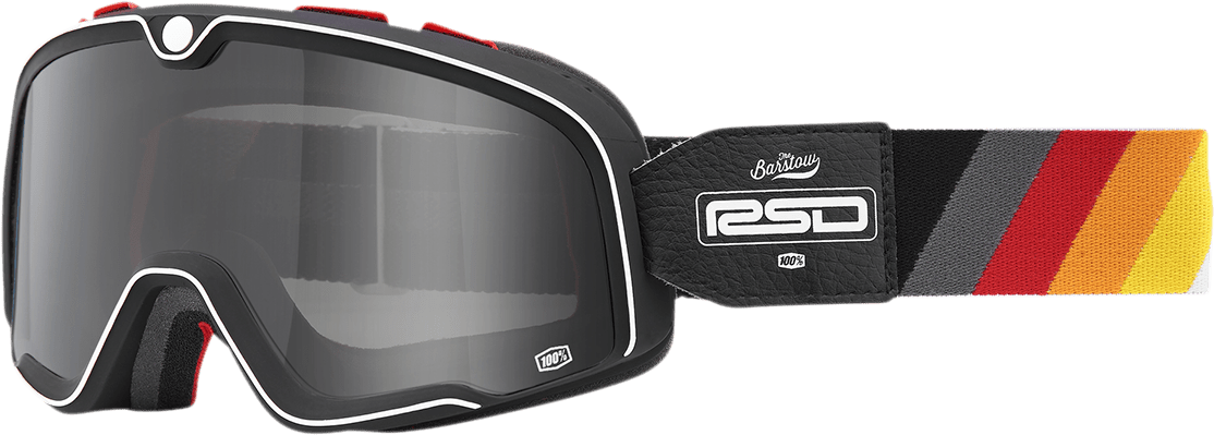 100% Barstow Goggles - Malibu - Smoke - Part Number 50000 - 00006 - Moto - House MX