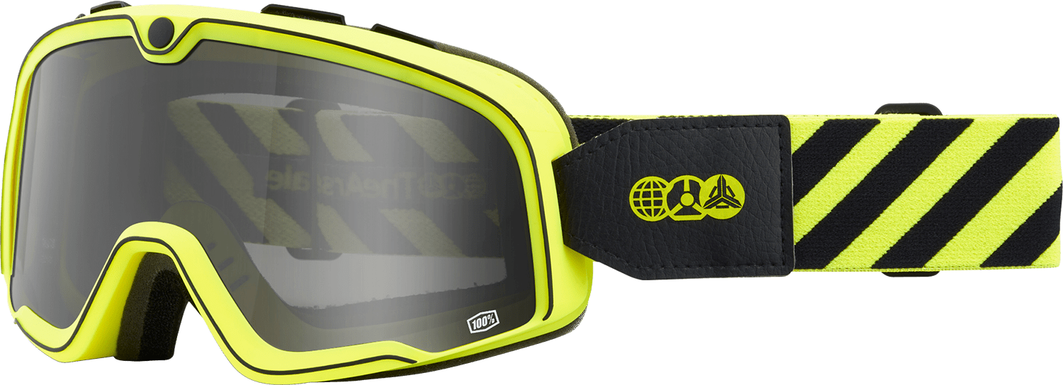 100% Barstow Goggles - The Arsenale - Smoke - Part Number 50000 - 00016 - Moto - House MX