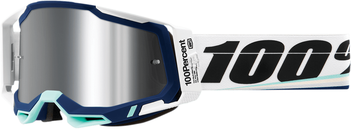 100% Racecraft 2 Goggles - Arsham - Silver Mirror 50010 - 00011 - Moto - House MX