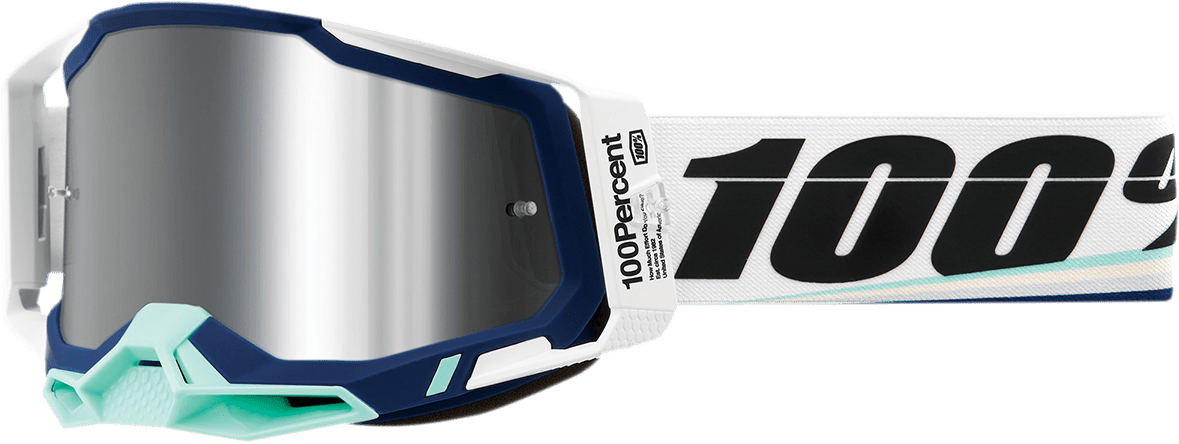 100% Racecraft 2 Goggles - Arsham - Silver Mirror 50010 - 00011 - Moto - House MX