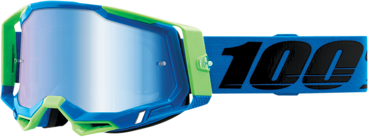 100% Racecraft 2 Goggles - Fremont - Blue Mirror 50121 - 250 - 12 - Moto - House MX