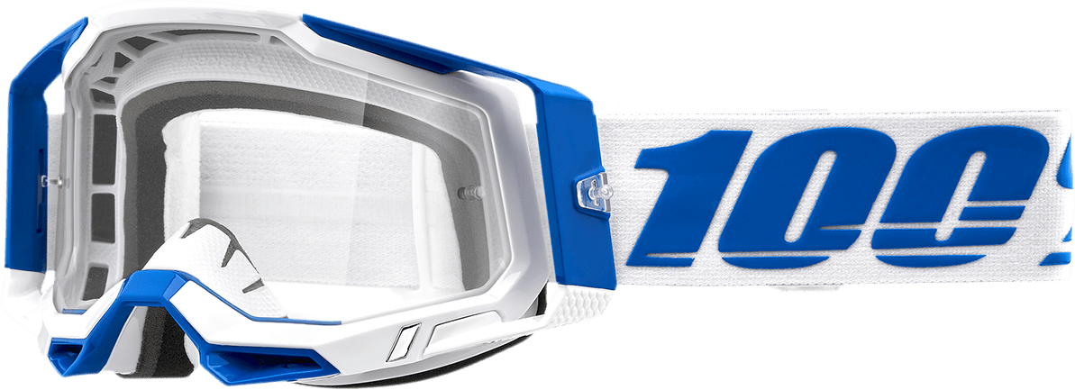 100% Racecraft 2 Goggles - Isola - Clear - Part Number 50009 - 00005 - Moto - House MX