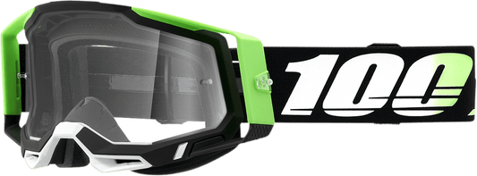 100% Racecraft 2 Goggles - Kalkuta - Clear - Part Number 50009 - 00006 - Moto - House MX