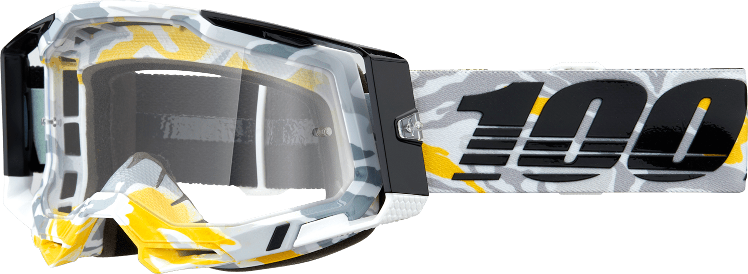 100% Racecraft 2 Goggles - Korb - Clear 50009 - 00019 - Moto - House MX