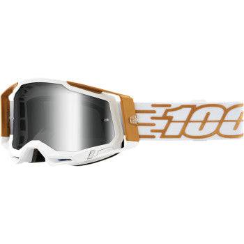 100% Racecraft 2 Goggles Mayfair - Silver Mirror - Adult 50121 - 252 - 18 - Moto - House MX