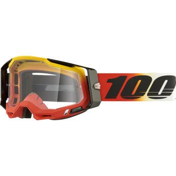 100% Racecraft 2 Goggles - Ogusto - Clear - 50009 - 00024 - Motocross MX - Moto - House MX