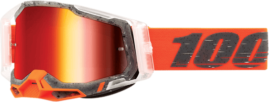 100% Racecraft 2 Goggles - Schrute - Red Mirror 50010 - 00014 - Moto - House MX