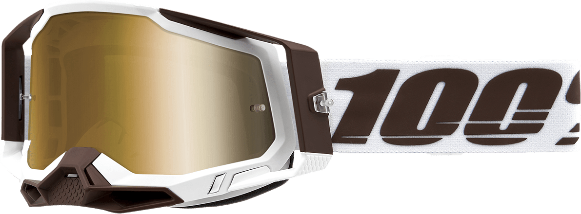 100% Racecraft 2 Goggles - Snowbird - True Gold 50010 - 00007 - Moto - House MX