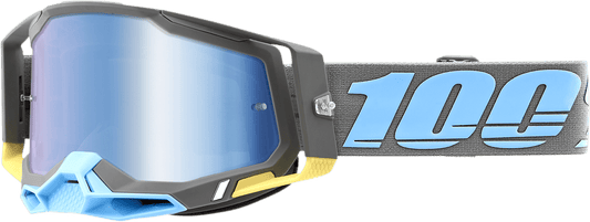100% Racecraft 2 Goggles - Trinidad - Blue Mirror - Part Number 50010 - 00008 - Moto - House MX
