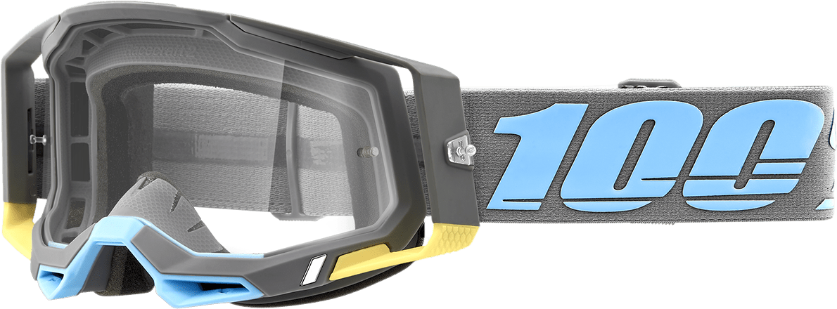 100% Racecraft 2 Goggles - Trinidad - Clear 50009 - 00008 - Moto - House MX
