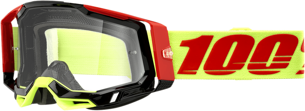 100% Racecraft 2 Goggles - Wiz - Clear 50009 - 00010 - Moto - House MX