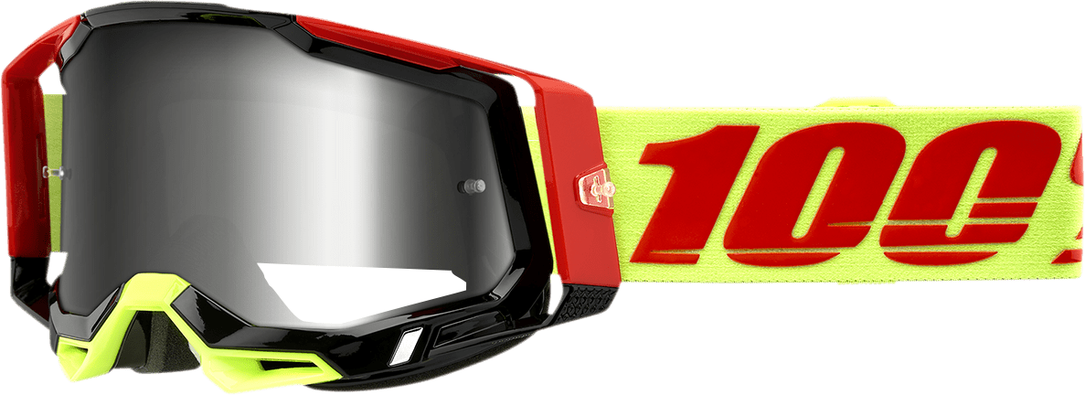 100% Racecraft 2 Goggles - Wiz - Flash Silver 50010 - 00010 - Moto - House MX