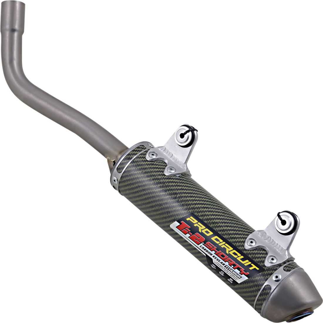 PRO CIRCUIT Ti-2 Silencer 1151930K for Closed-Course Racing