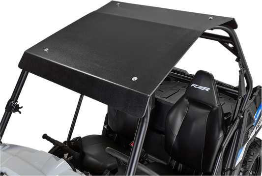 MOOSE OFFROAD V000181-11056M Black One-Piece Polyethylene UTV Roof with Integrated Storage Tray for Polaris RZR 570 800 900 - Moto-House MX