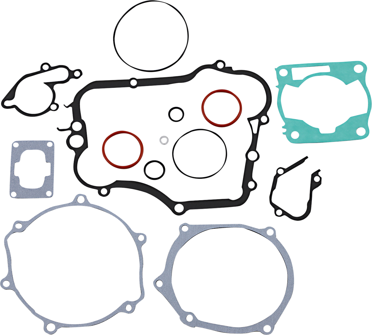 Moose Offroad Yamaha 8080025MSE Complete Motor Gasket Kit for Engine & Transmission