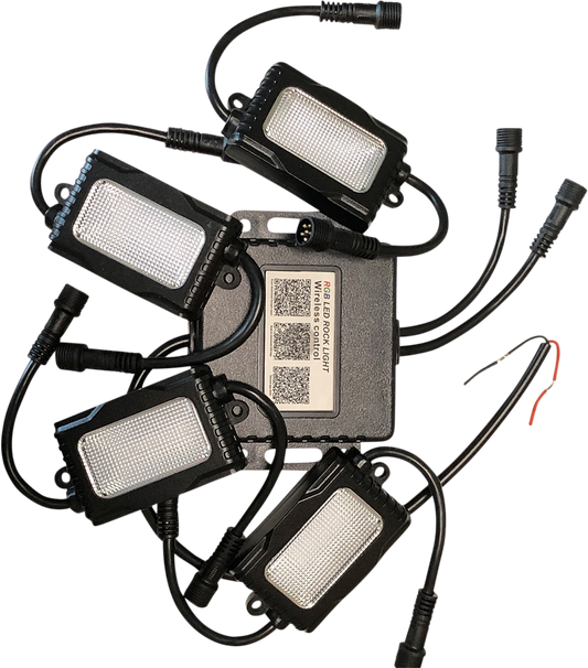 BRITE-LITES LED Rock Light Kit - BRITE-LITES BL-RGBROCK2.4