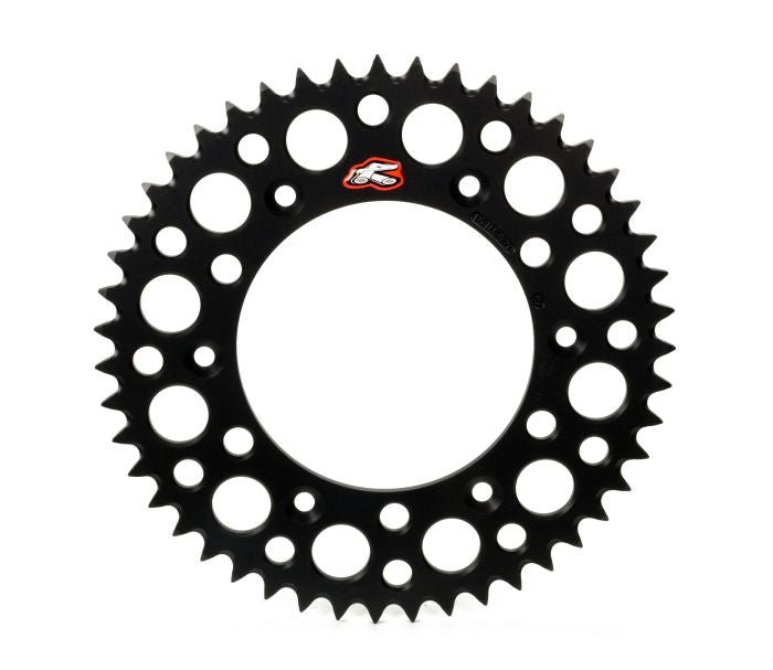 Renthal 123U-520-48GYBK Ultralight Rear Sprocket Black Suzuki - Moto-House MX  