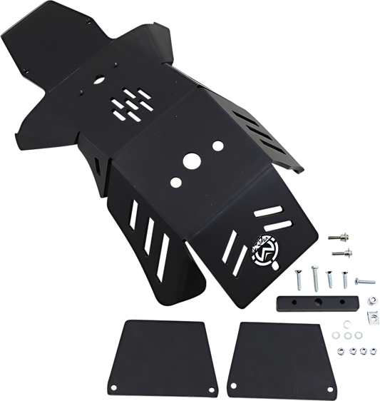 Moose Racing PX1555 Pro LG Black HDPE Skid Plate with Linkage Guard for 2020-2024 Beta 350 390 430 480 500 RR RR-S - Moto-House MX