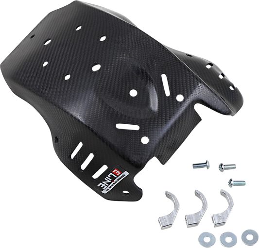 Moose Offroad 0506-1606 Carbon Fiber Skid Plate Husqvarna KTM - Moto-House MX