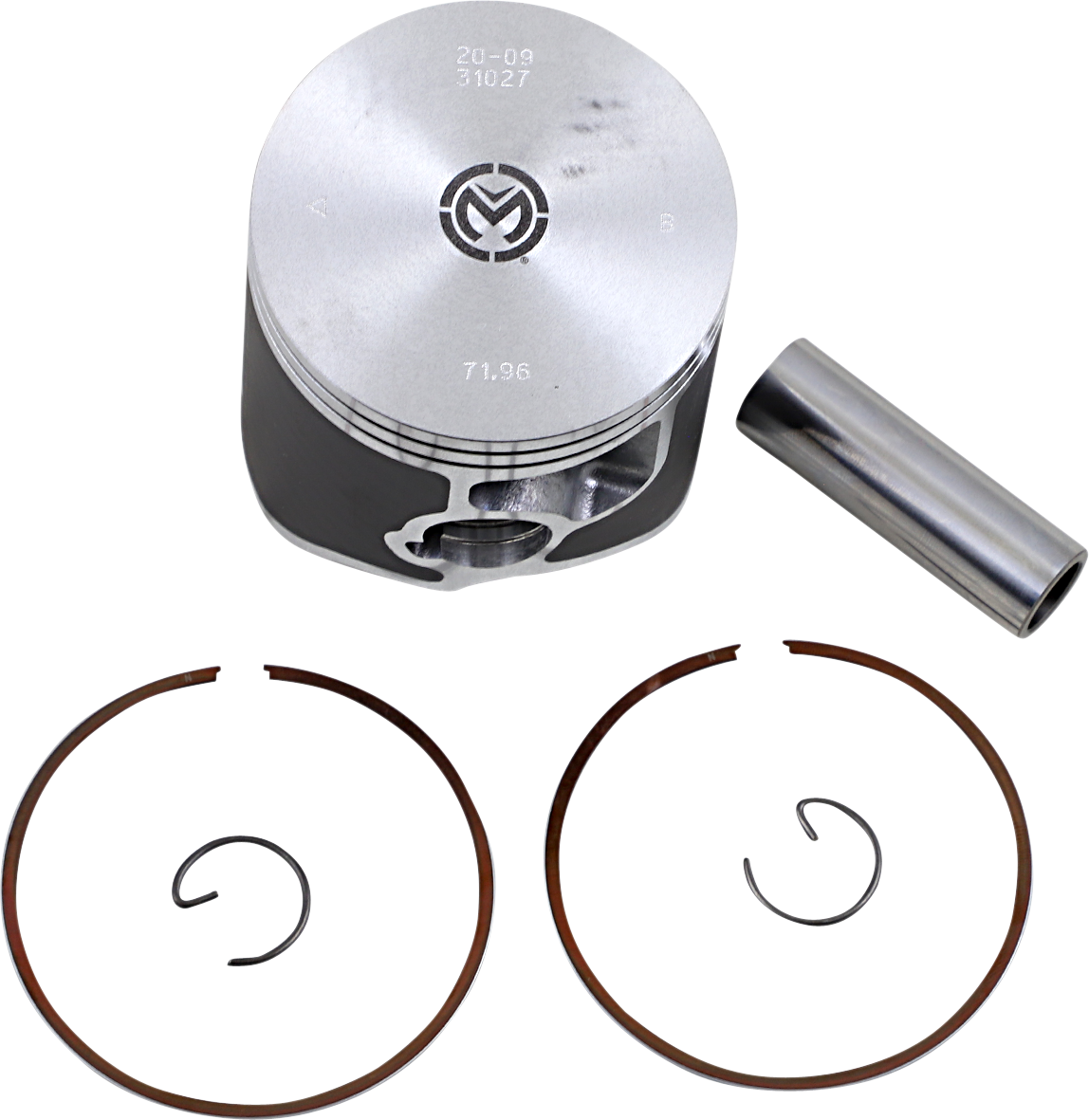 MOOSE OFFROAD MSE24391B Piston Kit - 71.96 mm for Beta Vehicles 2000-2023
