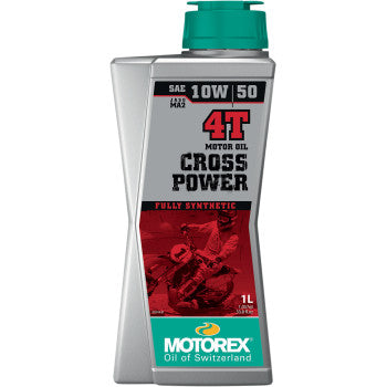 Motorex Cross Power Synthetic 4T Engine Oil - 10W-50