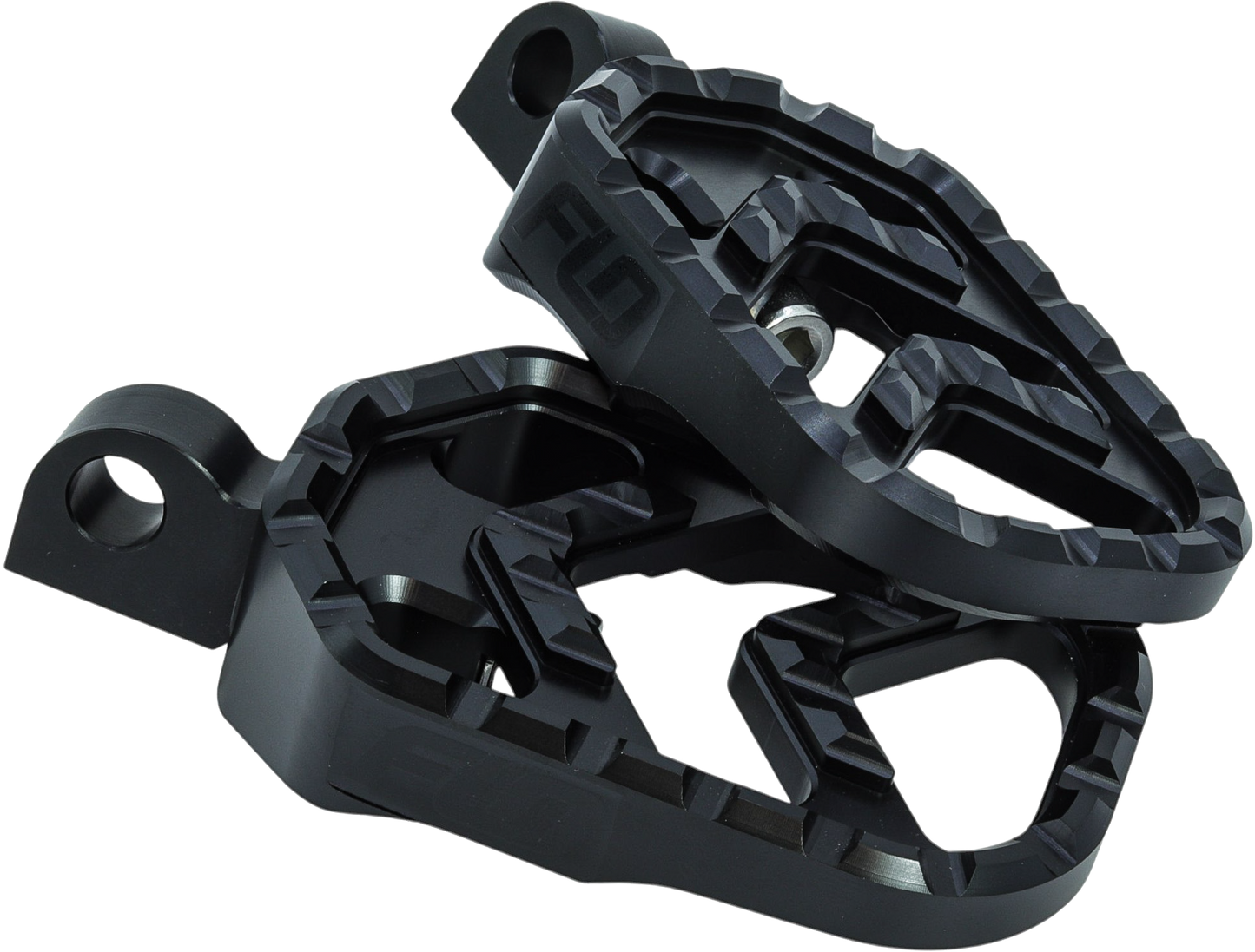 FLO MOTORSPORTS V-800-5BLK 2023 Softail Passenger Savage Series Footpegs