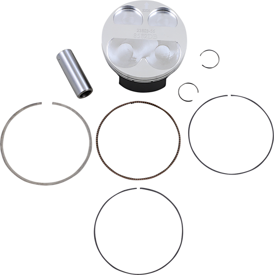 WOSSNER 8582DB Piston Kit - 76.97 mm for Kawasaki & Suzuki Motorcycles (2000-2023)