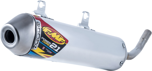 FMF Powercore 2.1 Muffler Aluminum 025278 for 4-Stroke Bikes