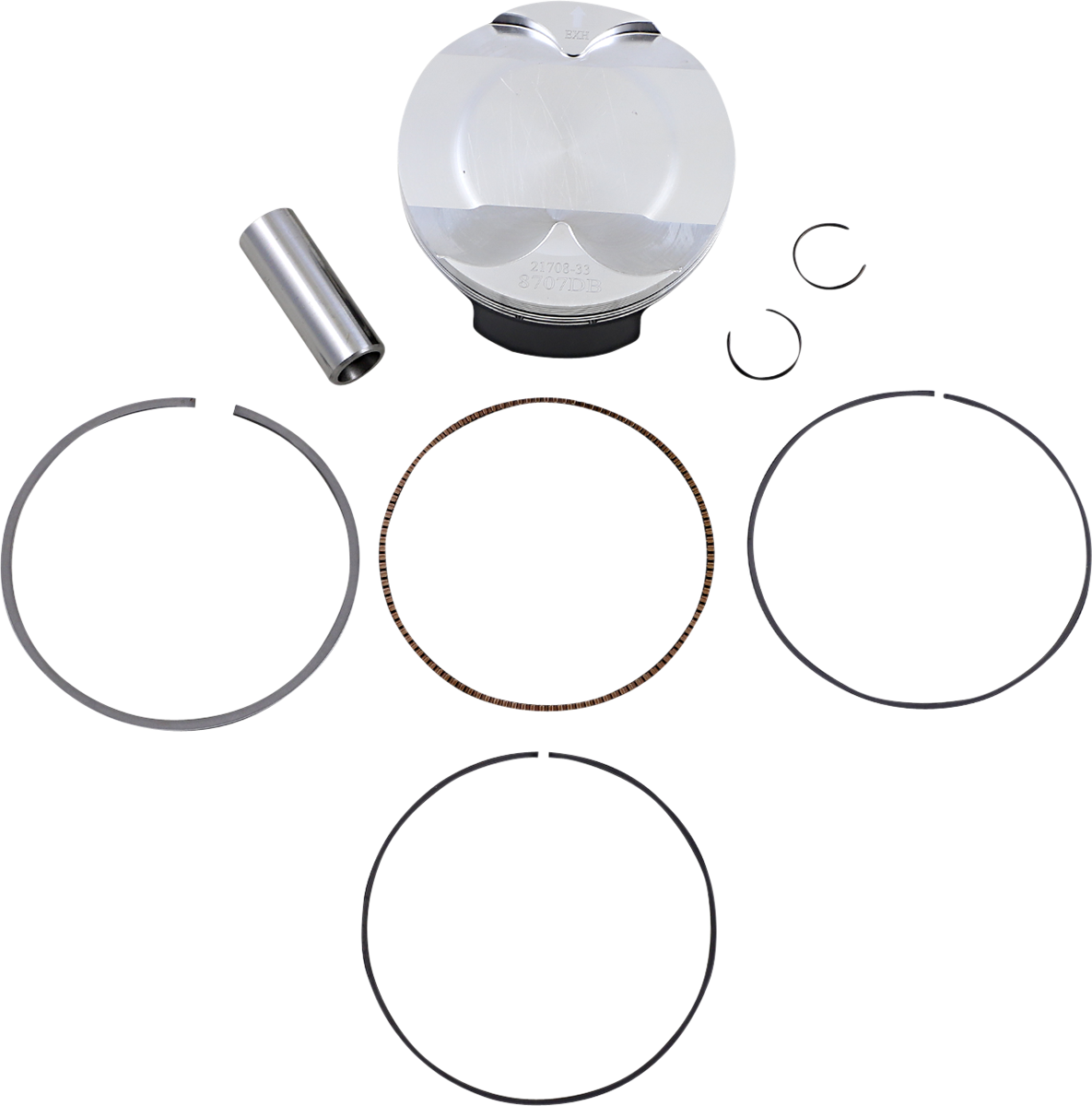 WOSSNER 8707DB Piston Kit 94.96mm for Husaberg & KTM 2000-2023