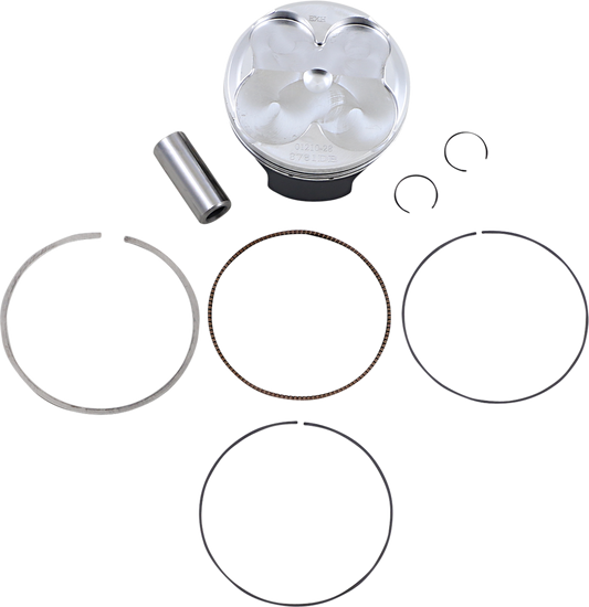WOSSNER 8781DB Piston Kit - 76.97 mm for Suzuki Motorcycles 2000-2024