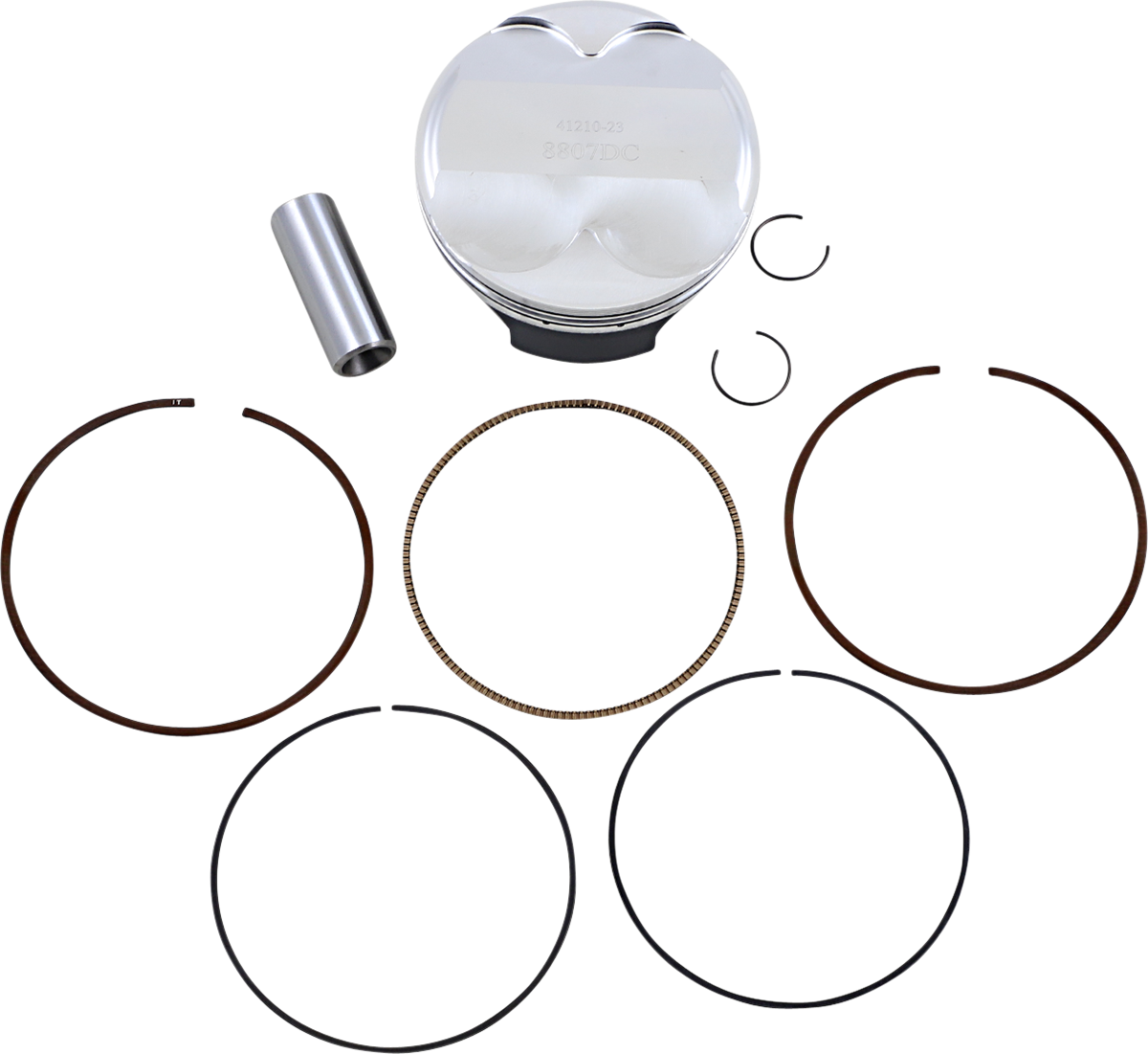 WOSSNER 8807DC Piston Kit - 87.97mm for Gas Gas, Husqvarna, KTM (2024+)