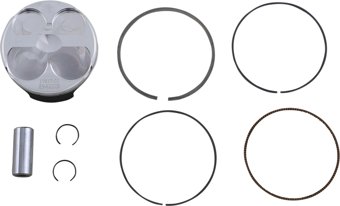 WOSSNER 8942DB Piston Kit 76.96mm for Yamaha Motorcycles 2000-2023
