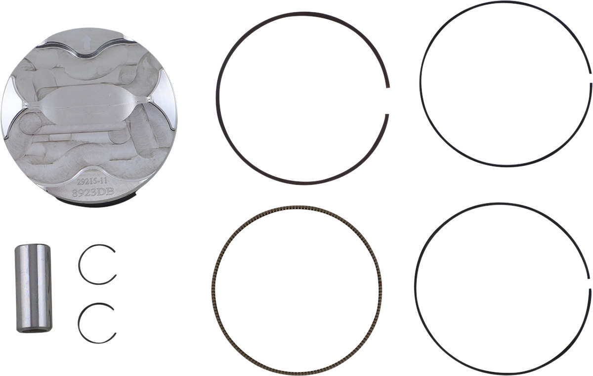 WOSSNER 8923DB Piston Kit - 77.97 mm for Gas Gas, Husqvarna & KTM 2020-2024