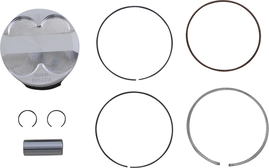 WOSSNER 8932DA Piston Kit - 76.96 mm for Kawasaki Motorcycles 2000-2023