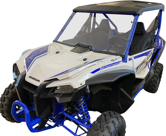 MOOSE OFFROAD V000222-12200M Clear Full Polycarbonate UTV Windshield for Honda Talon 1000R 1000X FOX Live Valve - Moto-House MX